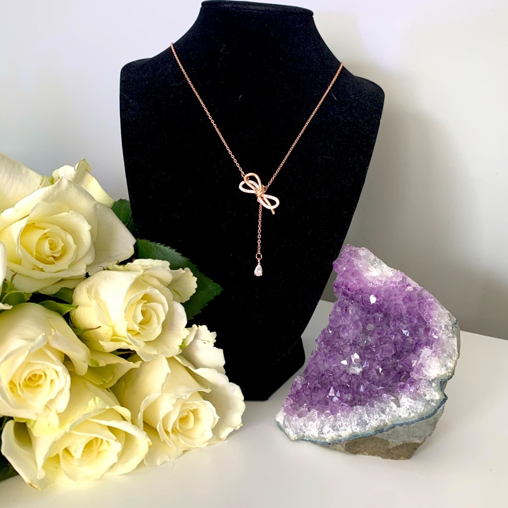 Rose Gold Plated Stainless Steel Necklace